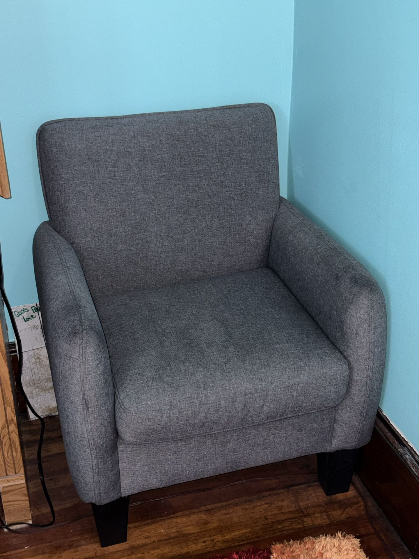 Gray Chaise Chair