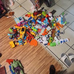 lot if toys
