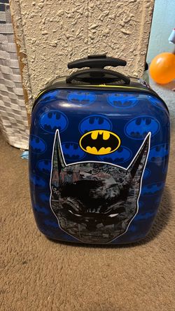 DC Comics Batman Collapsible Roller Travel Suitcase