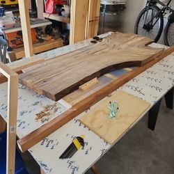 Oak Live Edge Slabs ($100/Slab)