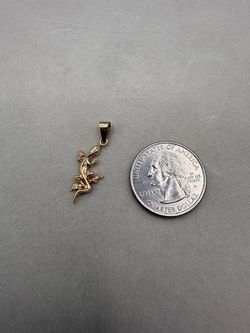 14k Lizard Charm