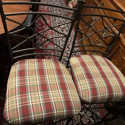 Bar Stools With Brown Frame 