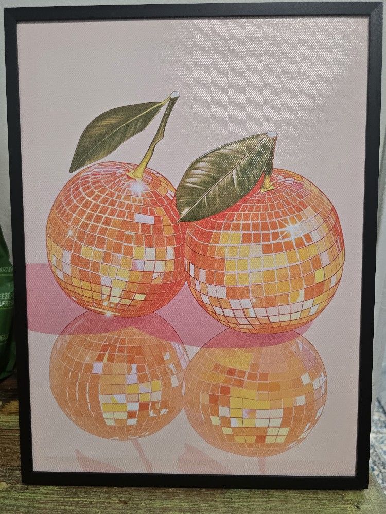 Retro Disco Ball Wall Art
