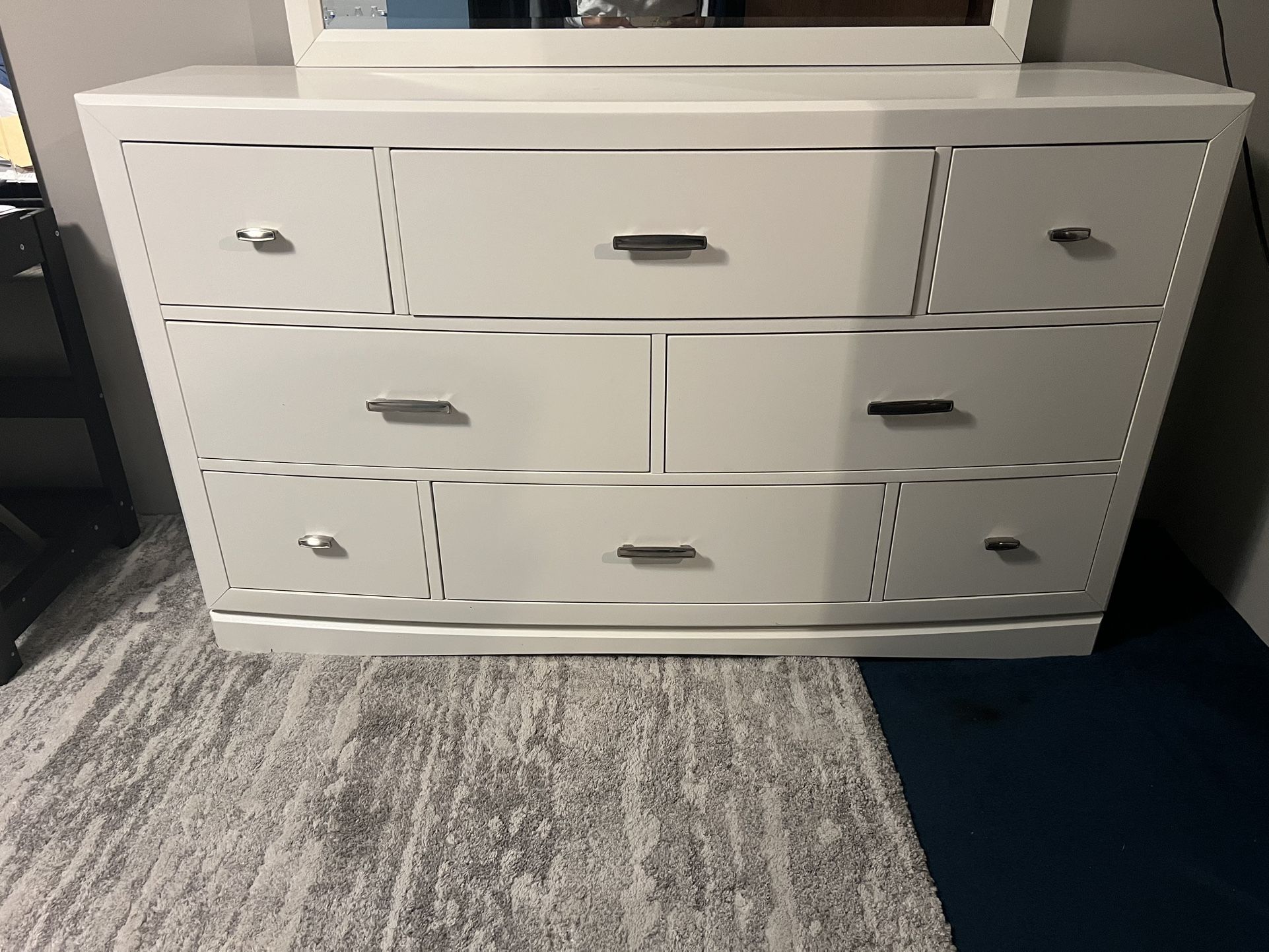Dresser On White