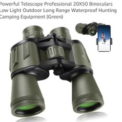 20x50 Binocular, New