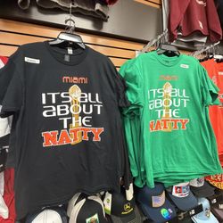 Miami Hurricanes All About The Natty (2 Colors Black/Green)