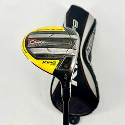 "Cobra King F9 Speedback 3-4 Wood 43.5"" 14.5° - Atmos 75g Stiff - Cobra Connect Standard"