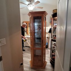 Free Lighted Curio Cabinet