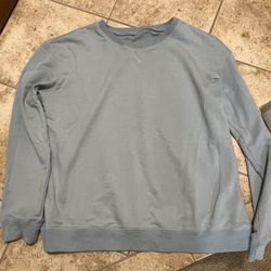 Women’s XL Swearshirt Blue pullover long sleeve