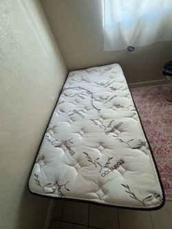 Twin mattress & frame