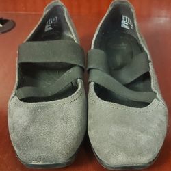 Clarks Women Suede Leather Shoes Size 12