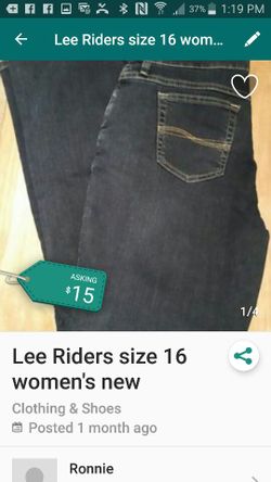 New Levi's Riders