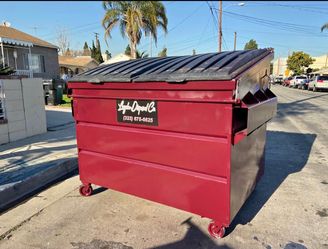 Dumpsters trash bins