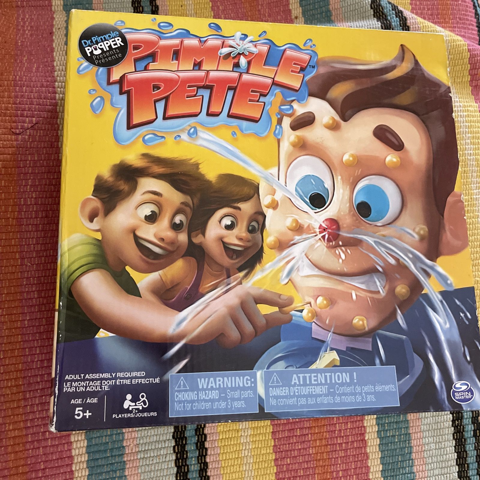 Pimple Pete Game Presented by Dr Pimple Popper Explosive Family Game for Kids