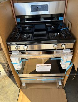 GE Stainless Steel Gas Stove