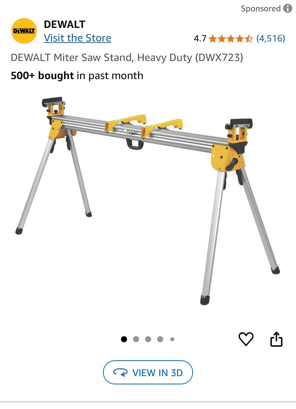Miter Saw Stand DeWalt