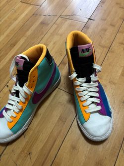Nike Blazer Mid Multicolor High-Top Sneakers