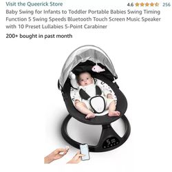 Baby Toddler Swing Portable Oscillation 
