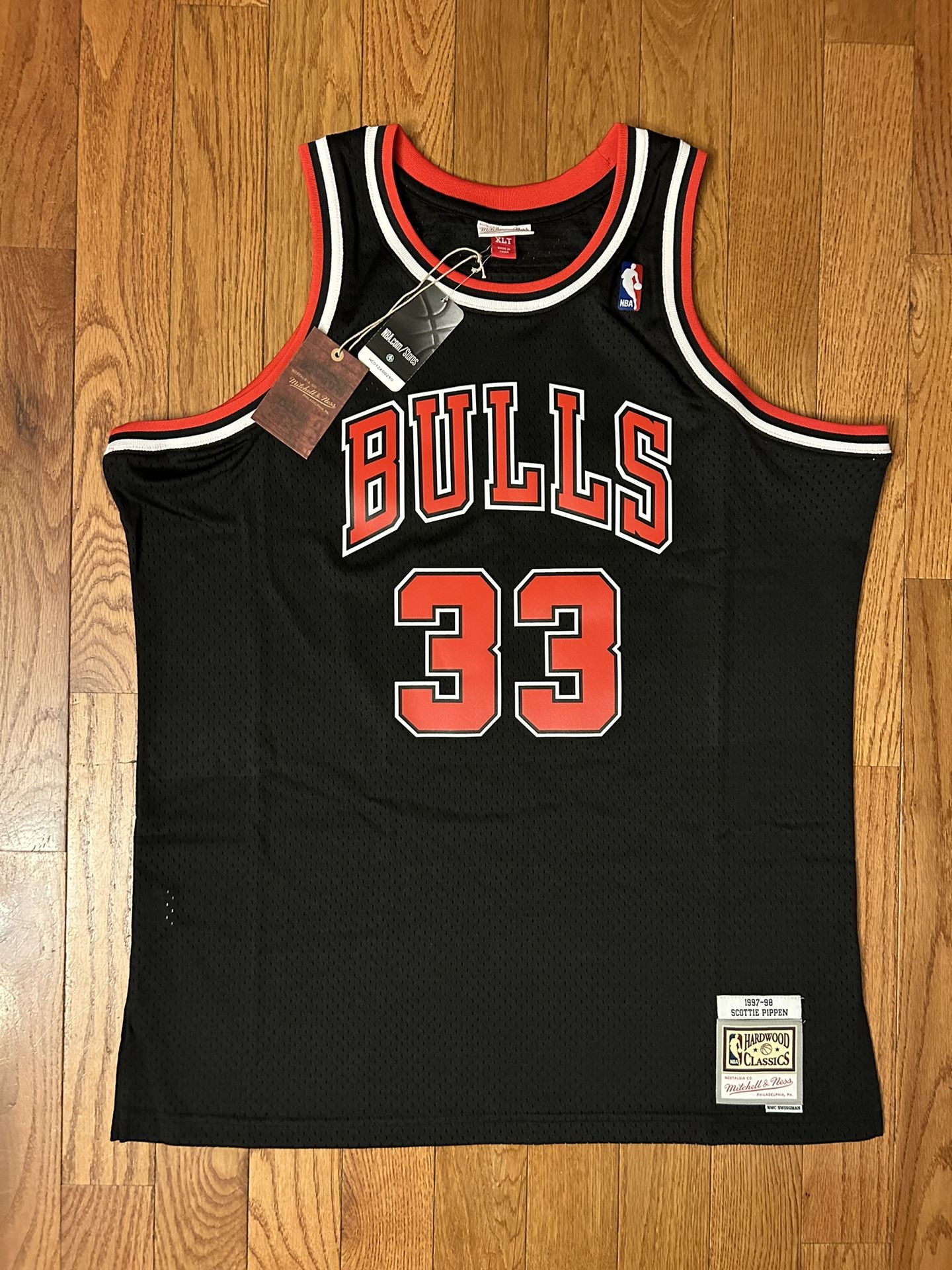 Scottie Pippen Chicago Bulls Mitchell Ness Alternate Black