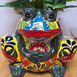 💥🪴Talavera  Frog Pot 💥 Talavera & Clay Pottery 12031 Firestone Blvd Norwalk CA Open Every Day From 9am To 7pm 