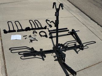 Hollywood hitch mounted bike rack 2/4 option