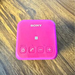 Sony SRSX11 Ultra-Portable Bluetooth Speaker (Pink)