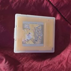Original gameboy pokemon special pikachu edition