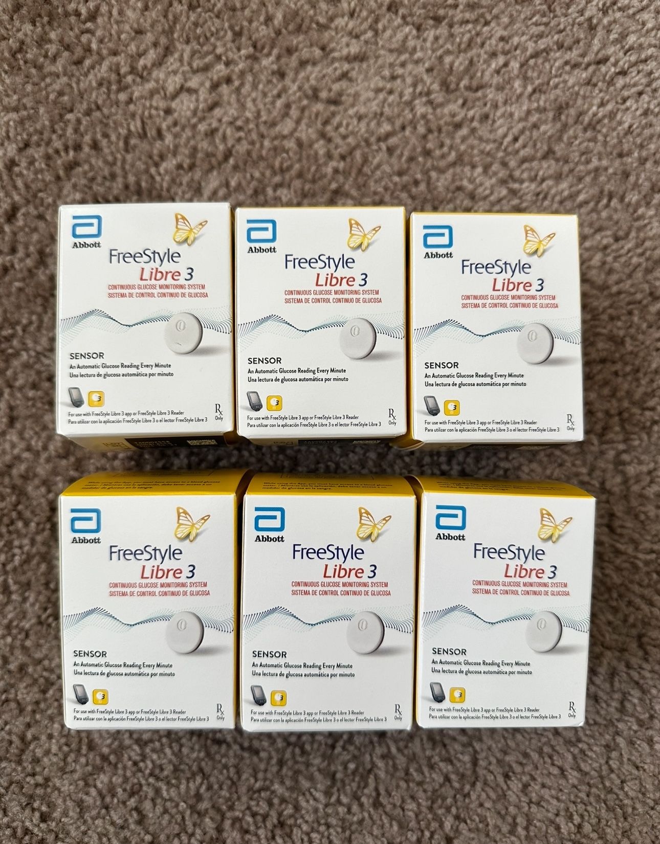 Freestyle Lebre 3 Lot Of 6 Boxes Or Individual New