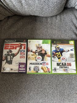 Xbox And PlayStation Video Games