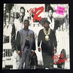 ERIC B & RAKIM - The R / Just A Beat (Rap Hip Hop Record Single)