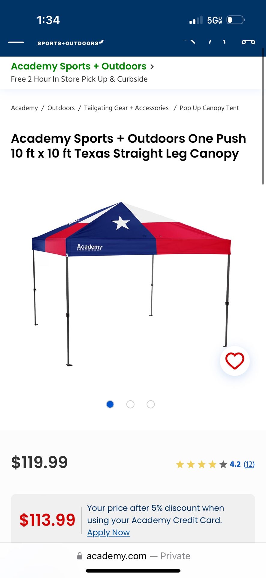 10X10 Texas Canopy for Sale in Frisco, TX OfferUp