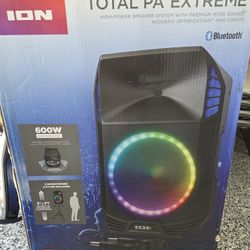 Ion Total Pa Extreme Sound Speaker