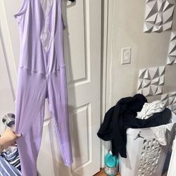 cute lavender shimmer bodysuit 