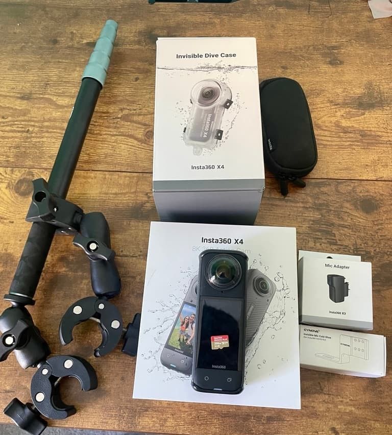Insta 360 X4 with 256gb Sd Card
