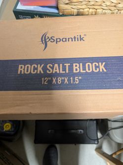 Himalayan salt block