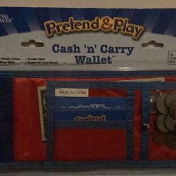 Learning Resources Pretend & Play Cash N Carry Wallet
