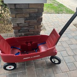 Radio Flyer 2 Seat Wagon