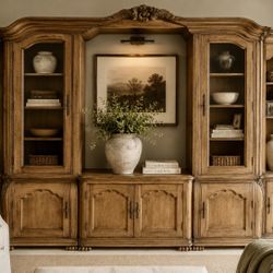 Beautiful! Michael Amini /  Aico sectional wall unit. Free Delivery.