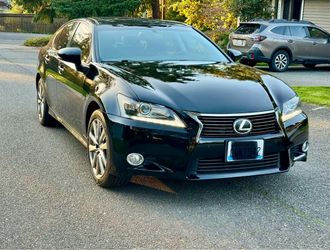 2013 Lexus GS 350 AWD — 160,200 miles  3.5L V6 engine Automatic transmission All-wheel drive Clean title 2 owners  Black exterior with black leather i