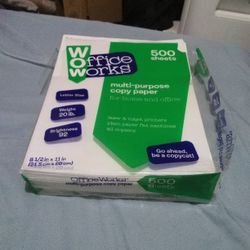 WoW Office Works. copy Paper 