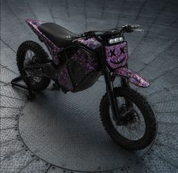 Powerful 68v 30ah 4200W Electric Motorcycle Rtr Dual Suspension 50mph Off-road Electric Dirt Bike for Adult
