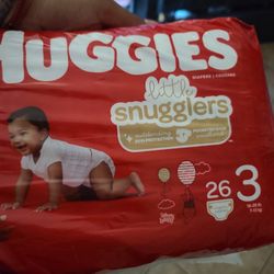 Huggies 3,5 & pampers Nb