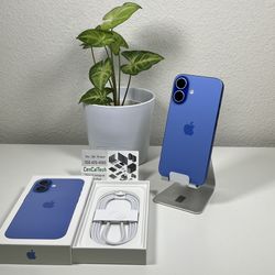 New iPhone 16 128gb T-mobile, Metro PCS, and Sprint Carrier. Open-box, never used.