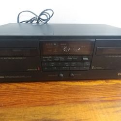 Sherwood Double Stereo Cassette Player