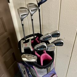 Left Handed Women’s Cobra Golf Clubs Set