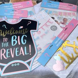 Baby Shower, Gender Reveal , Birthday Decorations , Baby Boy , Baby Girl 
