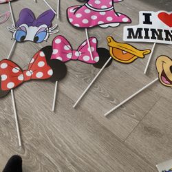 Minnie Mouse Photo Props  Girl