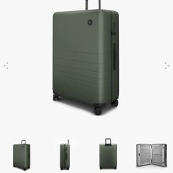 MONOS- Brand New in Box Large Check In Bag - Olive Green  