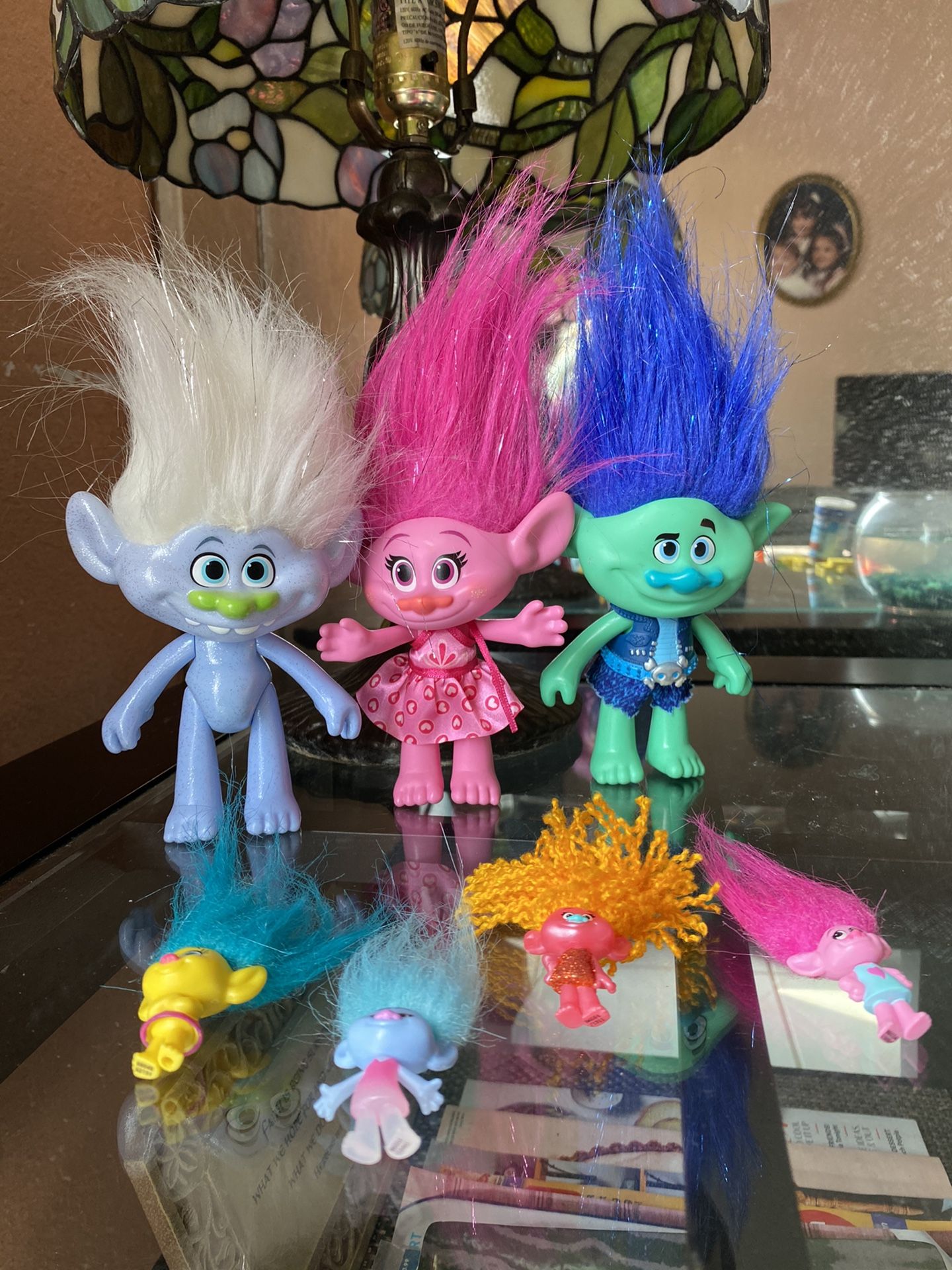 Trolls movie toy lot