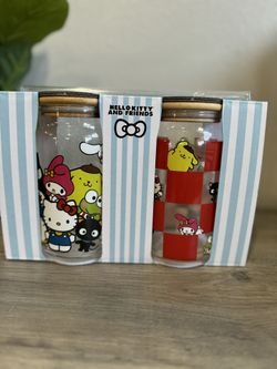 Hello Kitty & Friends Glass Tumbler Set